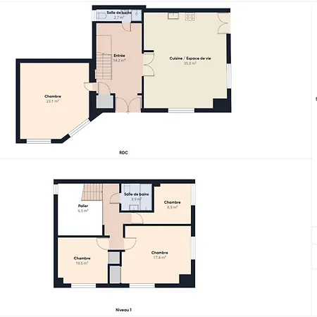 700 M De La Plage, Maison Pour 8, Jardin * L'Epine (Vendee)